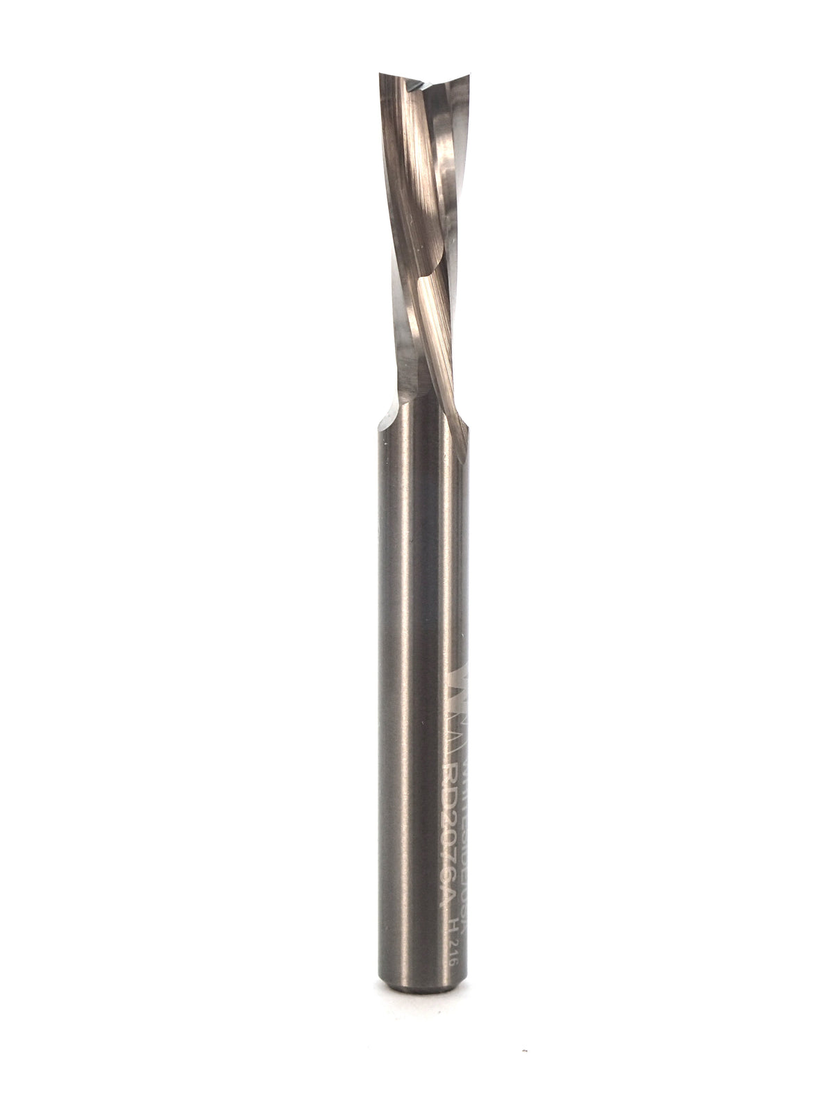 WHITESIDE RD2076A SOLID CARBIDE DOWN CUT O-FLUTE SPIRAL D=1/4" x 3/4" S=1/4"