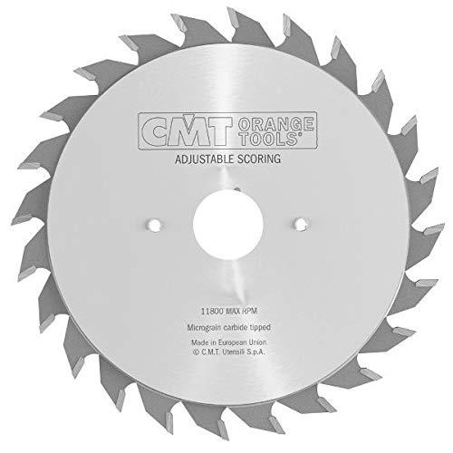 CMT 289.120.24H INDUSTRIAL SCORING ADJUSTABLE 120x2.8-3.6x20mm   T=12+12 FLAT