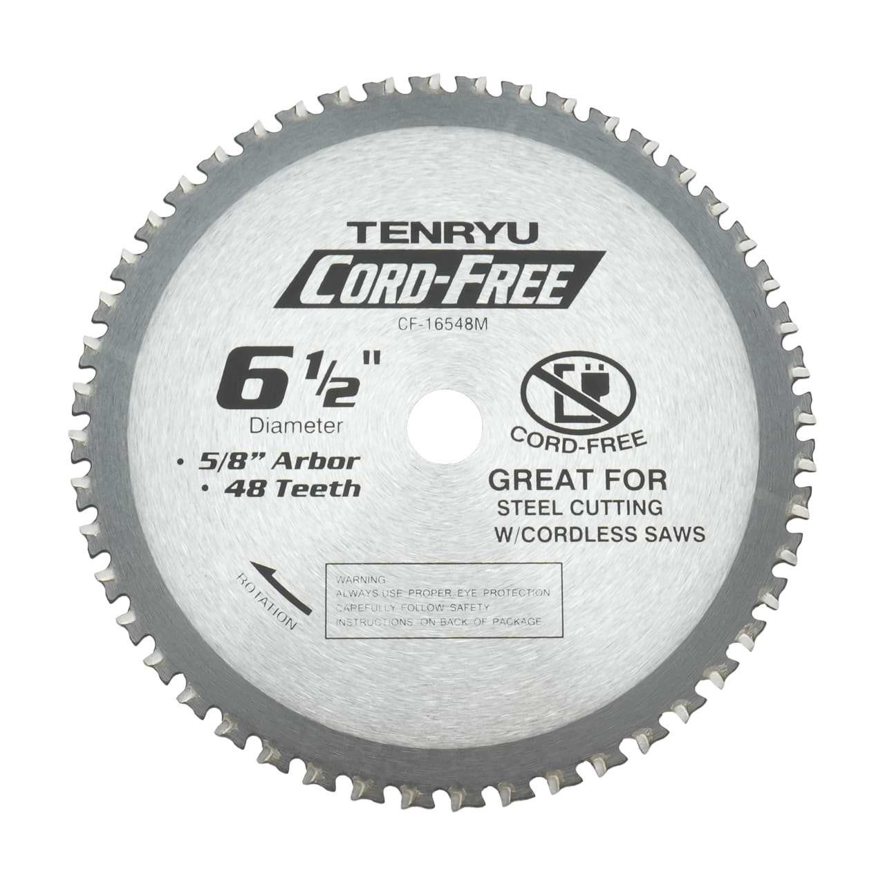 Tenryu CF-13532M: 5-3/8" x 32 Tooth Cord-Free Steel Cutting Blade