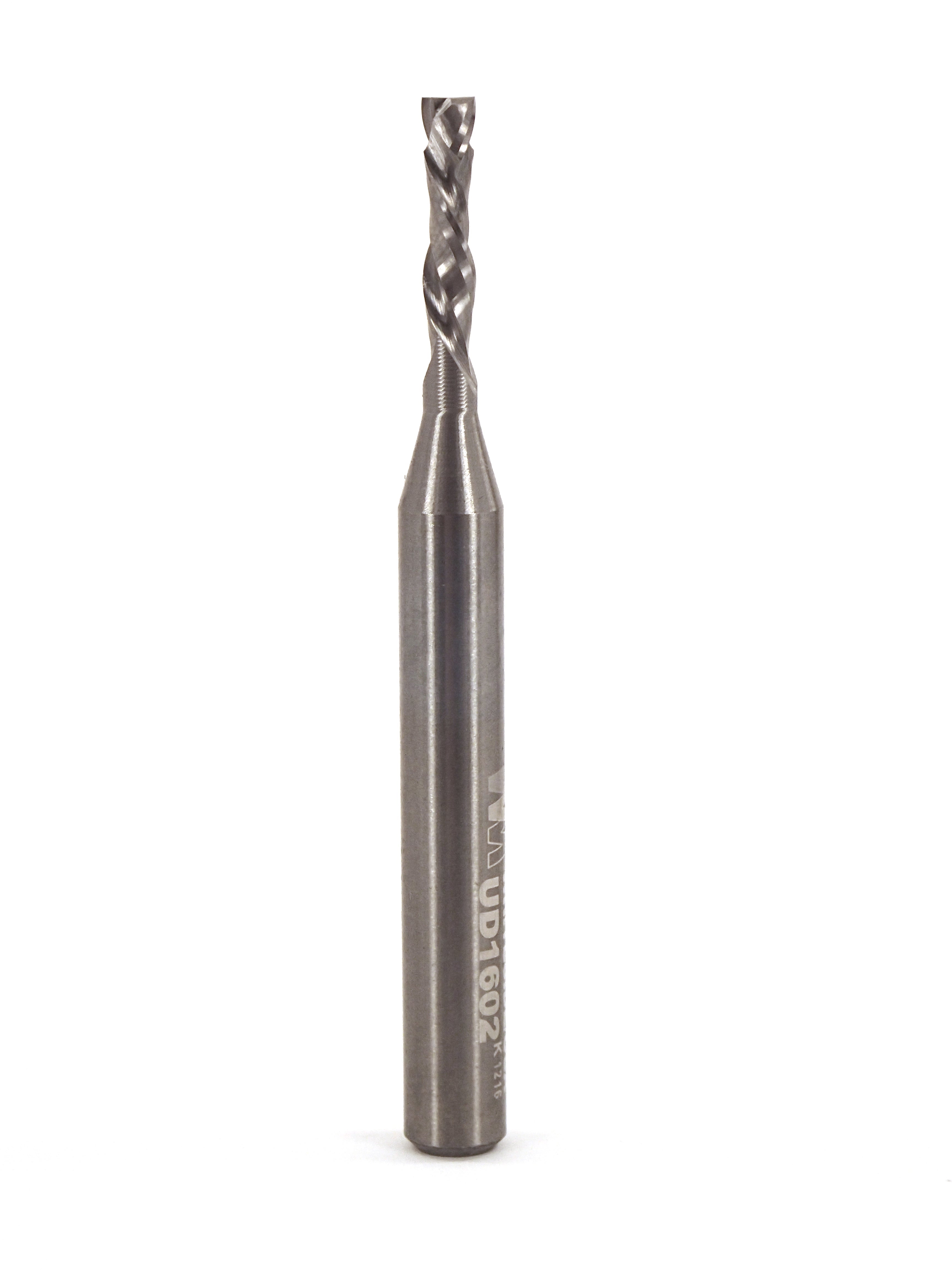 WHITESIDE UD1602 SOLID CARBIDE COMPRESSION SPIRAL D=1/8" x 1/2" S=1/4"