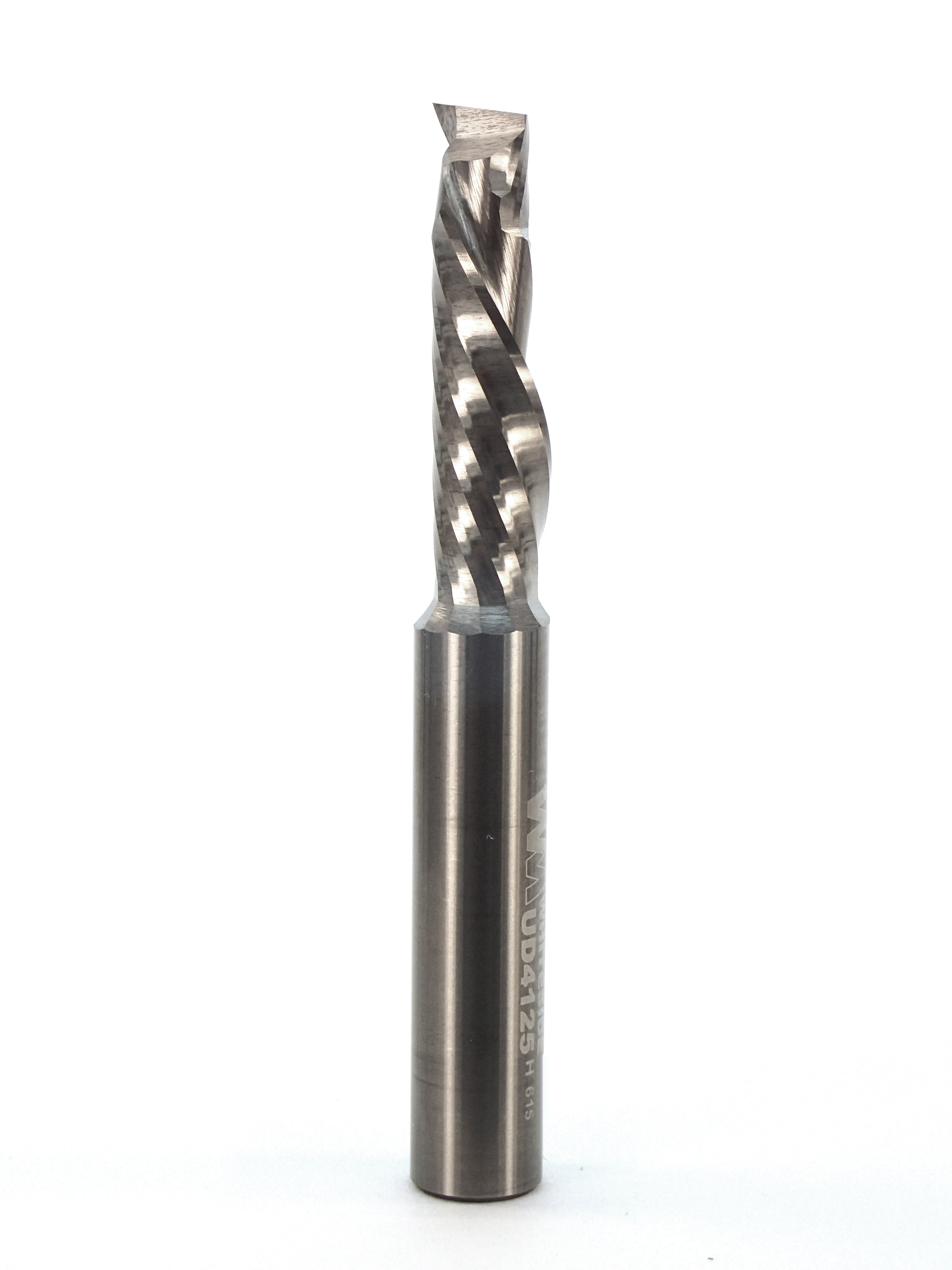 WHITESIDE UD4125 SOLID CARBIDE COMPRESSION SPIRAL D=3/8" x 1 1/4" S=3/8"