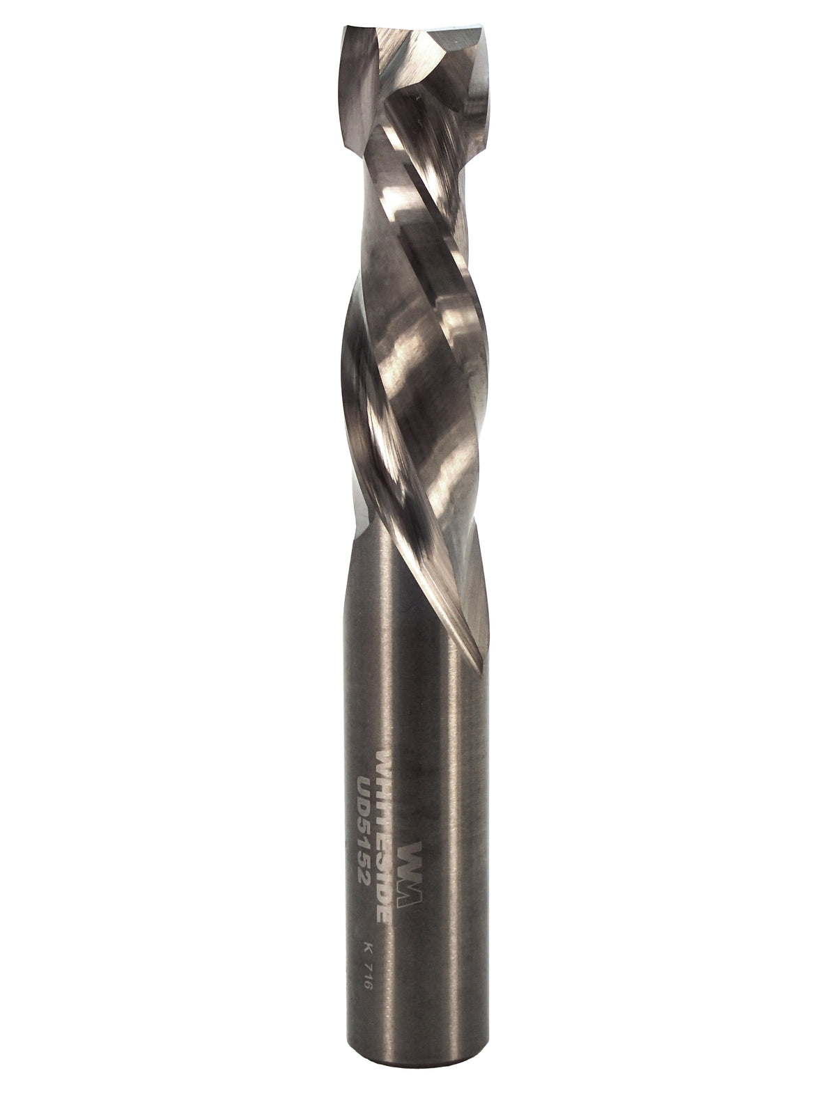 WHITESIDE UD5152 SOLID CARBIDE COMPRESSION SPIRAL D=1/2" x 1 1/2" S=1/2"