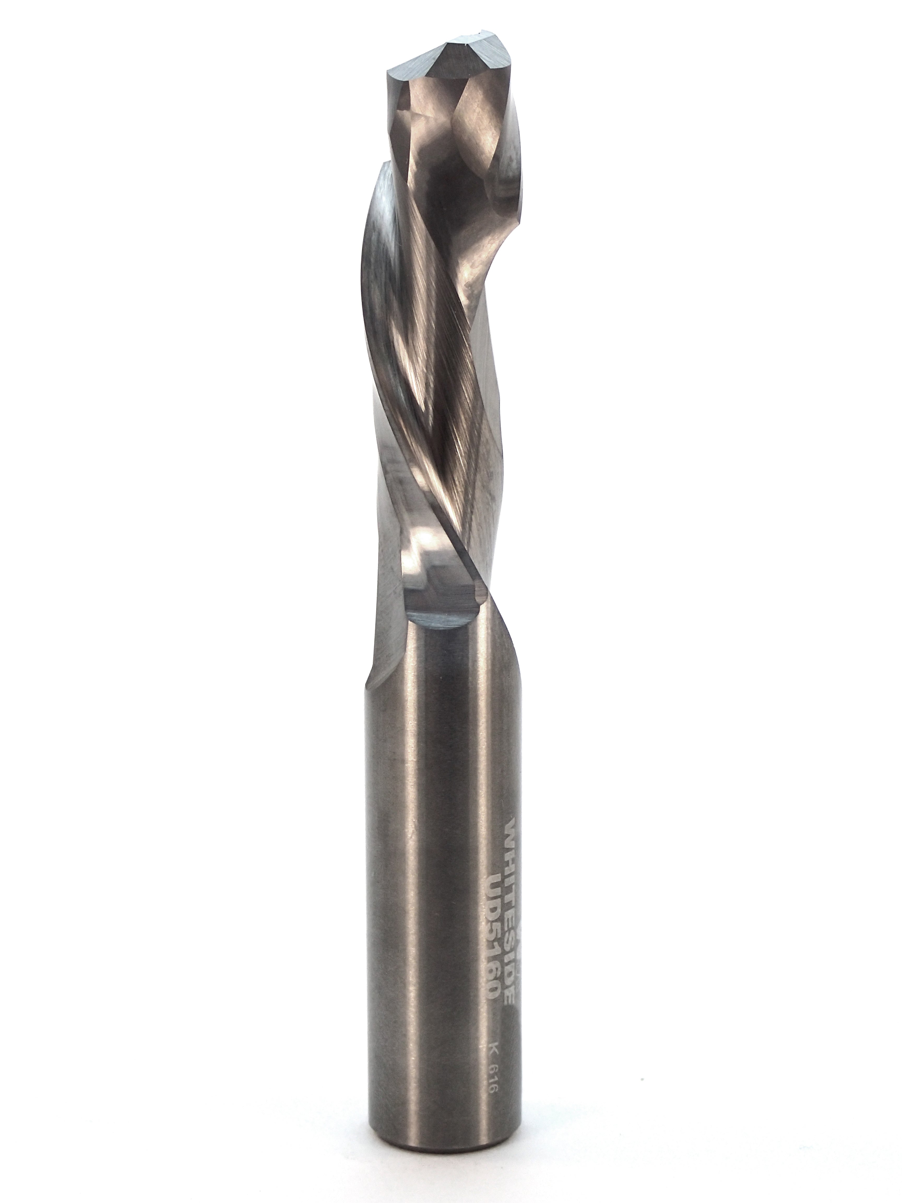 WHITESIDE UD5160 SOLID CARBIDE COMPRESSION SPIRAL D=1/2" x 1 5/8" S=1/2"