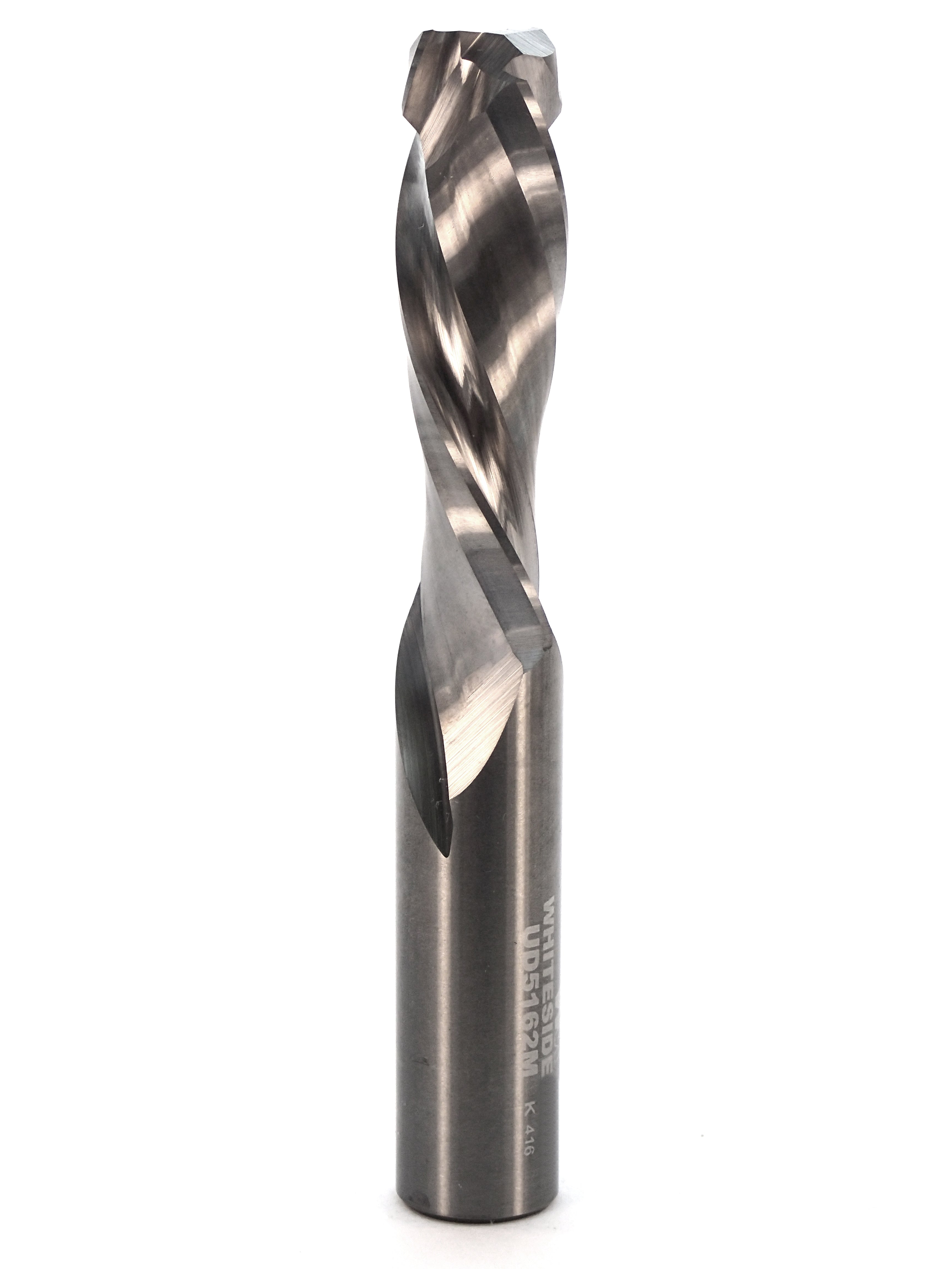 WHITESIDE UD5162M SOLID CARBIDE COMPRESSION SPIRAL MORTISE D=1/2" x 1 5/8" S=1/2"