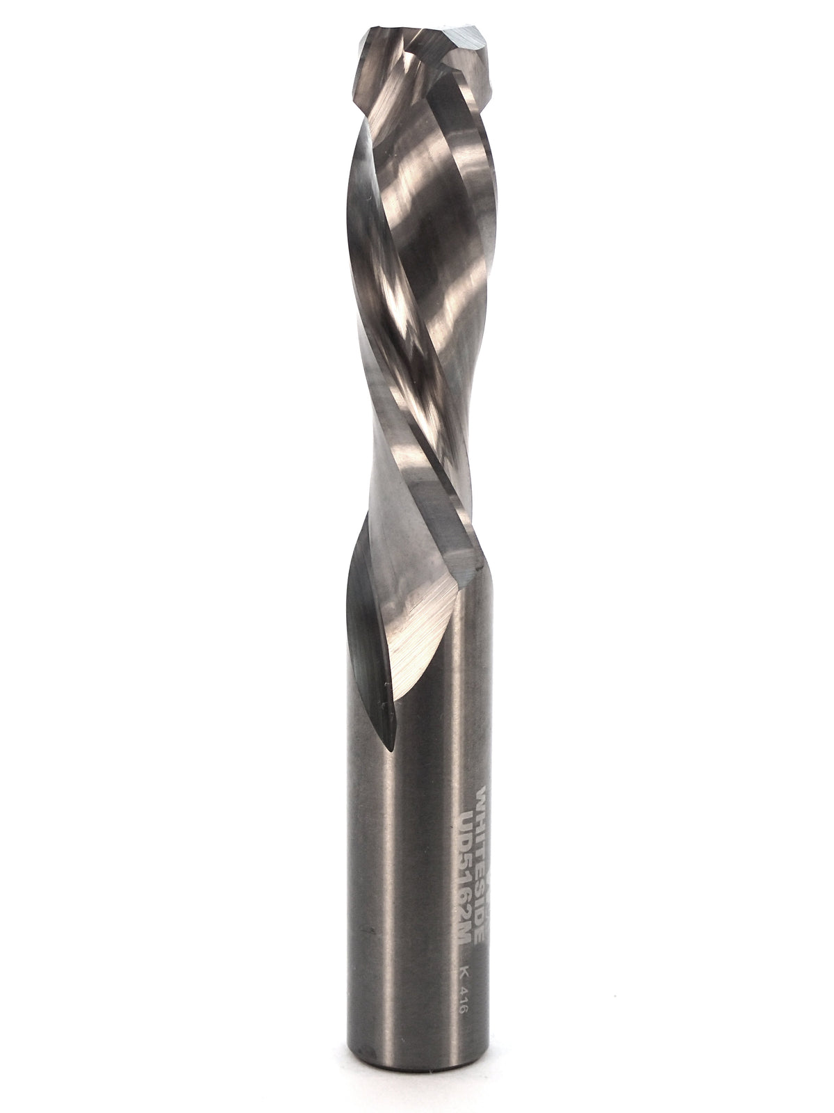 WHITESIDE UD5162M SOLID CARBIDE COMPRESSION SPIRAL MORTISE D=1/2" x 1 5/8" S=1/2"