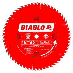 Diablo D1660X 16-5/16" x 60-Teeth Fine Finish Saw Blade for Wood