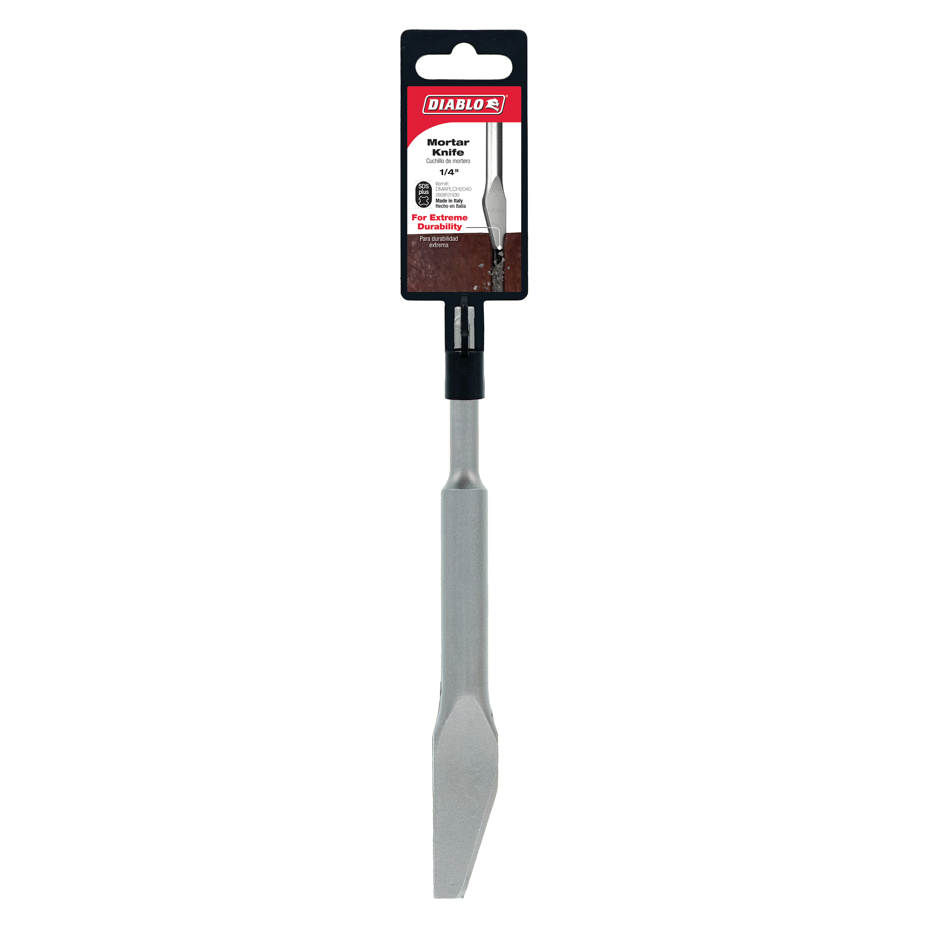 Diablo DMAPLCH2040 1/4" SDS-Plus Mortar Knife