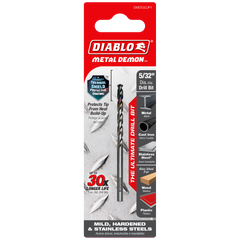 Diablo DMD532JP1 5/32" Metal Demon™ Drill Bit for Mild, Hardened and Stainless Steels