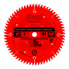 Freud LU96R008 8" Thin Kerf Double Sided Laminate/Melamine