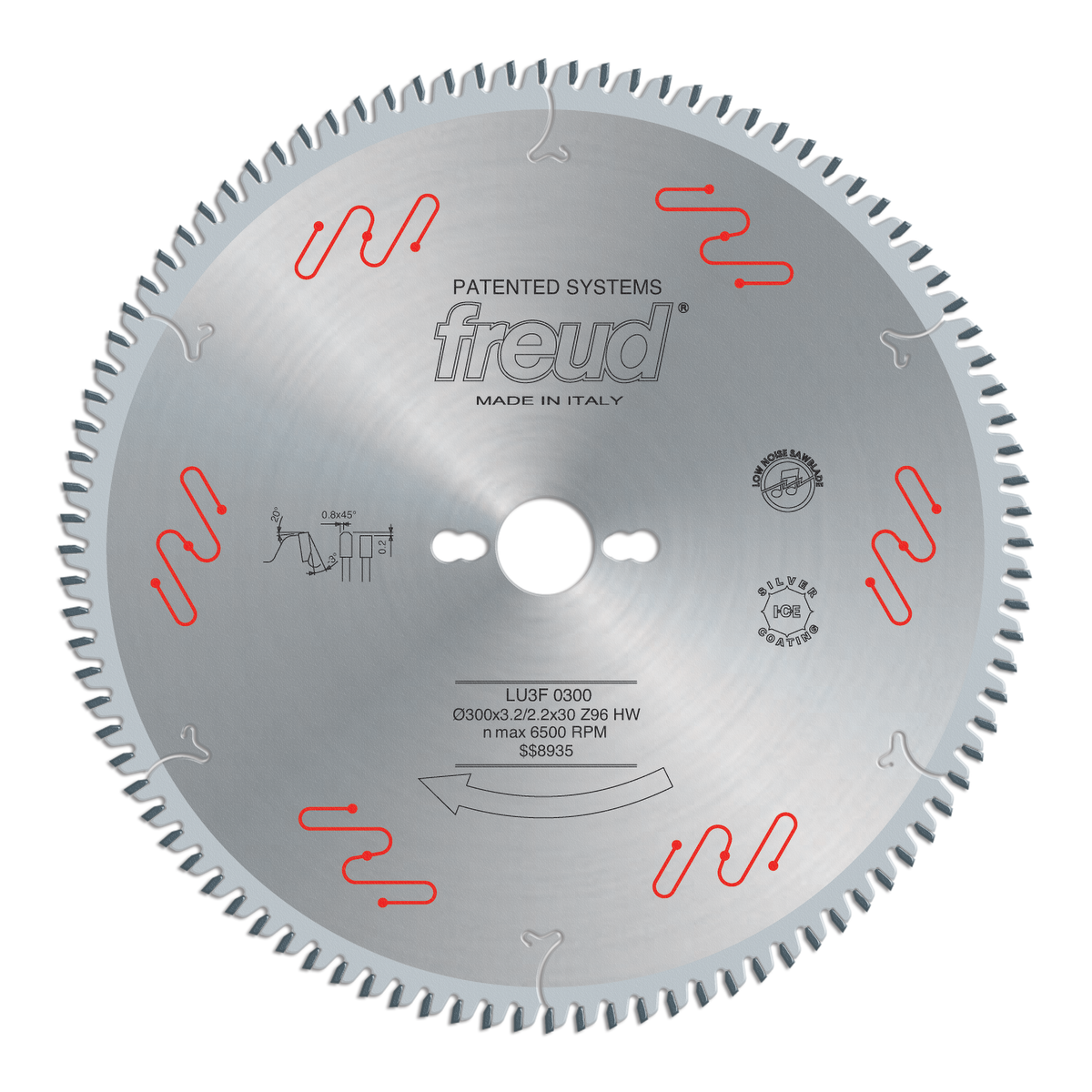 Freud LU3F03 300mm Panel Sizing Saw Blade for Sliding Table Saws