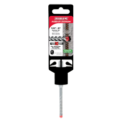 Diablo DMAPL4060 1/4" x 2" x 4" Rebar Demon™ SDS-Plus 4-Cutter Full Carbide Head Hammer Drill Bit