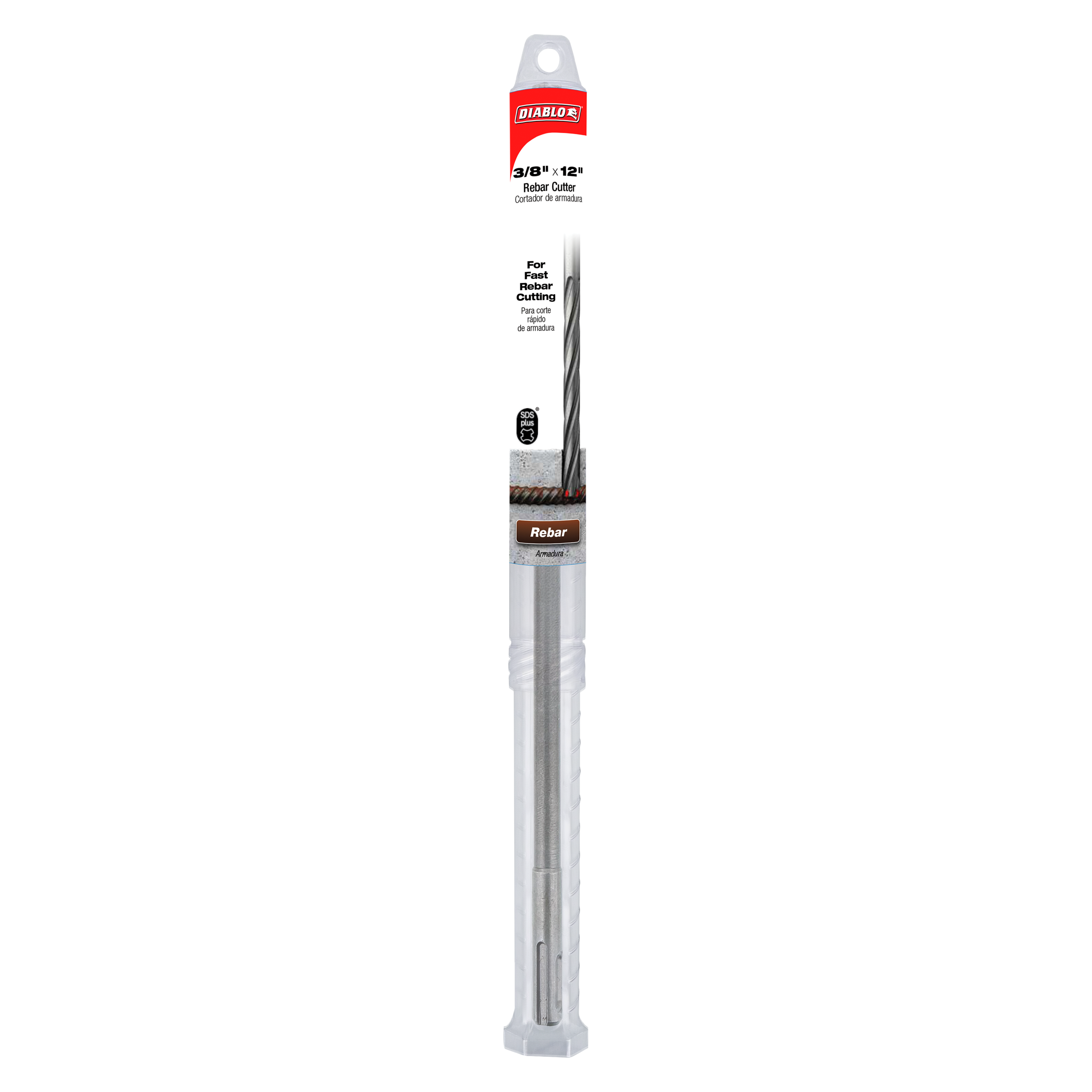 Diablo DMAPLRC1010 3/8" x 12" SDS-Plus Rebar Cutter