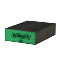 Diablo DFBLBLOSFN01G 5" x 3" x 1" 180-Grit Large Flat Edge Sanding Sponge