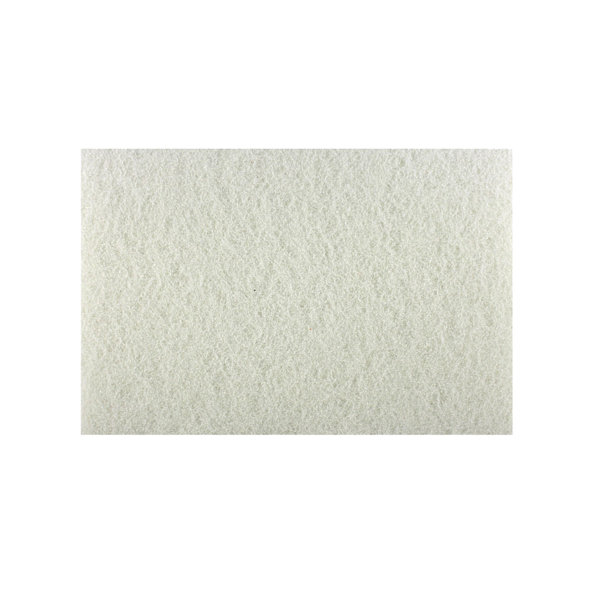 Diablo DCP120WHTM01G 12" x 18" Non-Woven White Buffer Pad