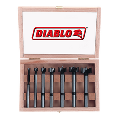 Diablo FB-107 7 pc Forstner Bit Set for Wood (7-Piece)