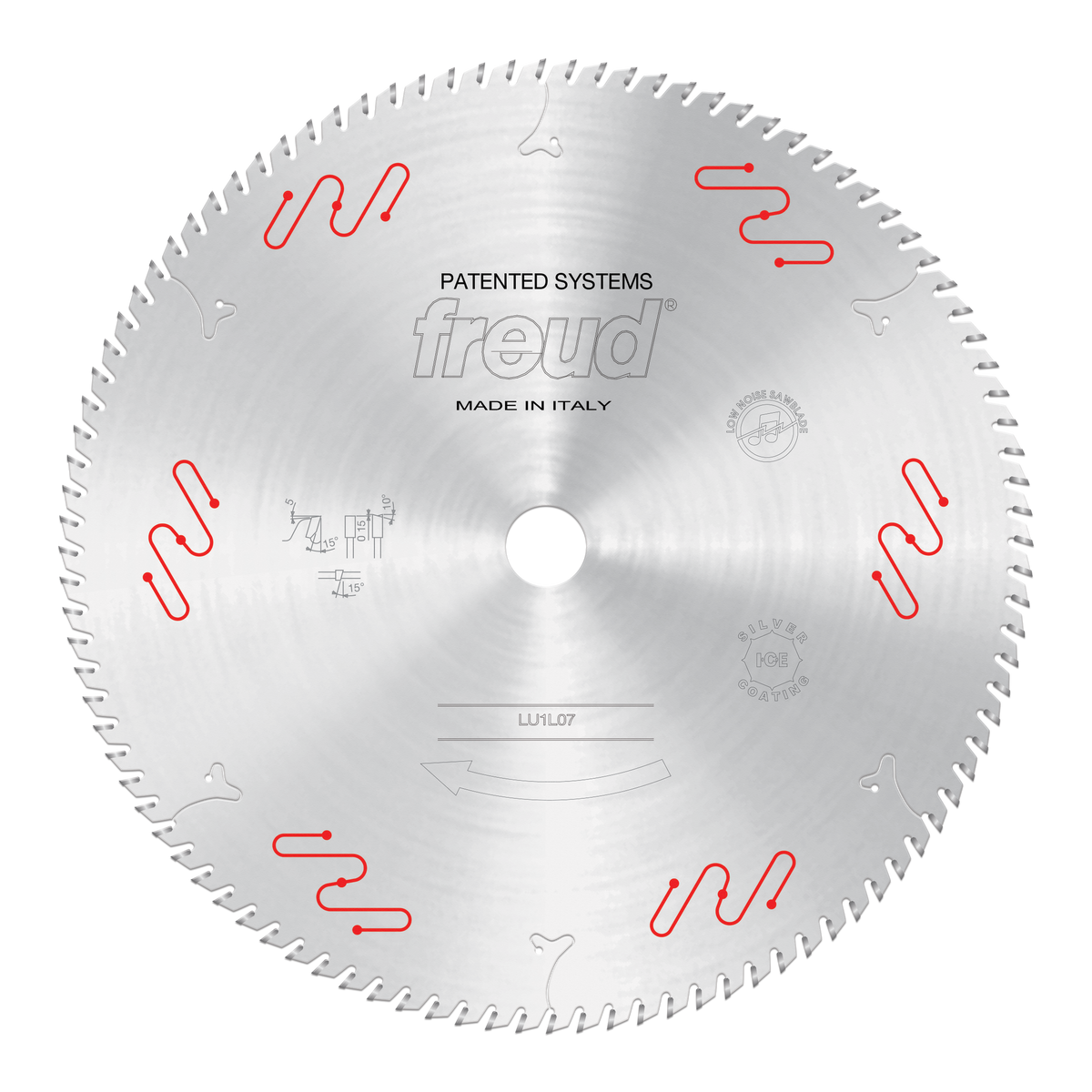 Freud LU1L07 305mm Carbide Tipped Saw Blade for Crosscutting