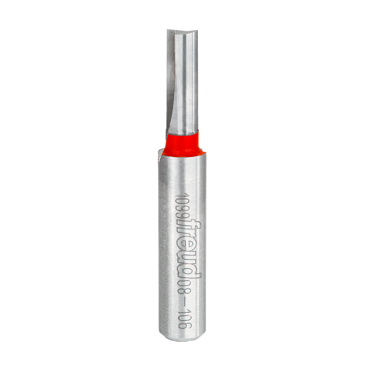 Freud 08-106 1/4" (Dia.) Double Flute Straight Bit with 3/8" Shank