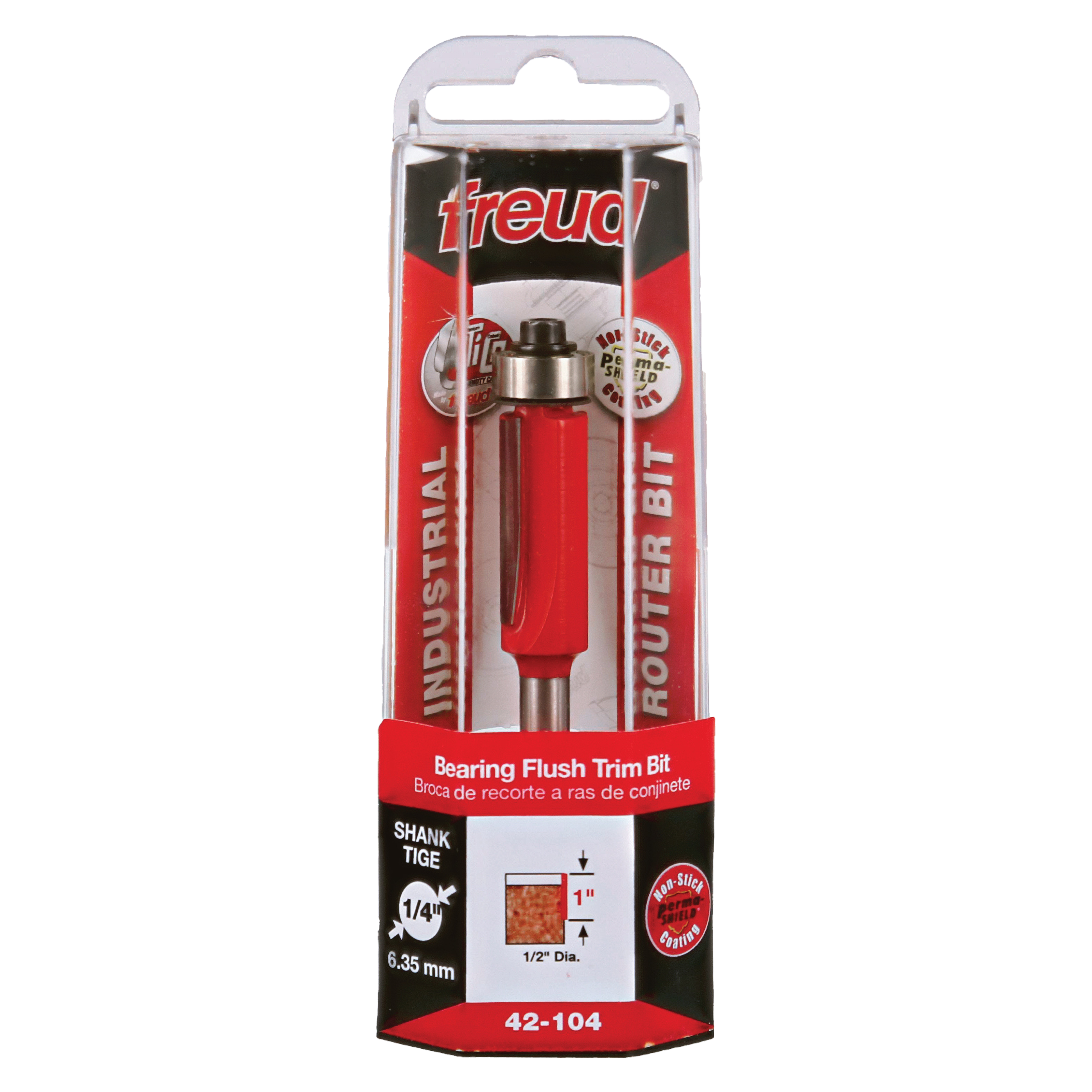 Freud 42-104 1/2" (Dia.) Bearing Flush Trim Bit
