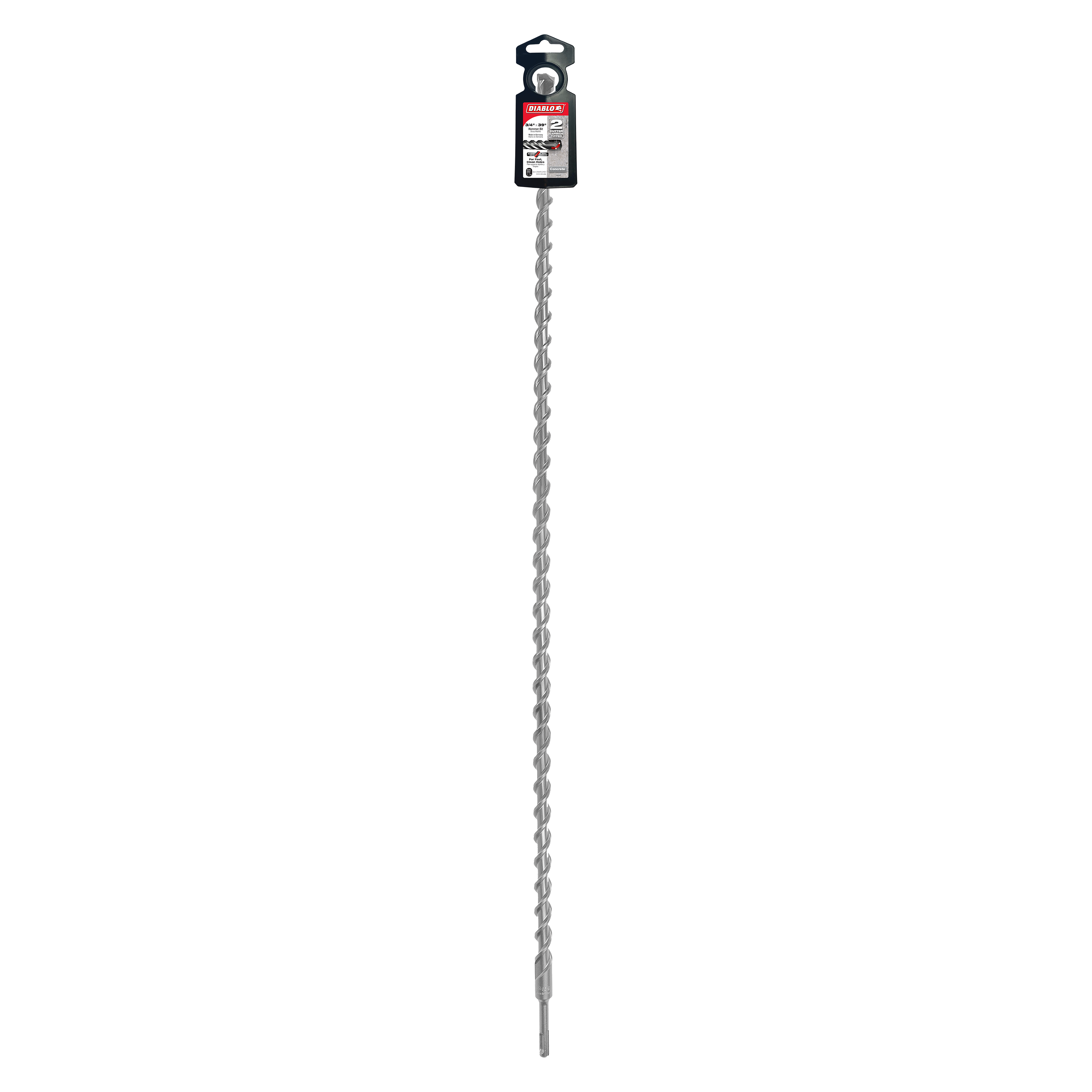Diablo DMAPL2490 3/4" x 37" x 39" SDS-Plus 2-Cutter Carbide-Tipped Hammer Drill Bit