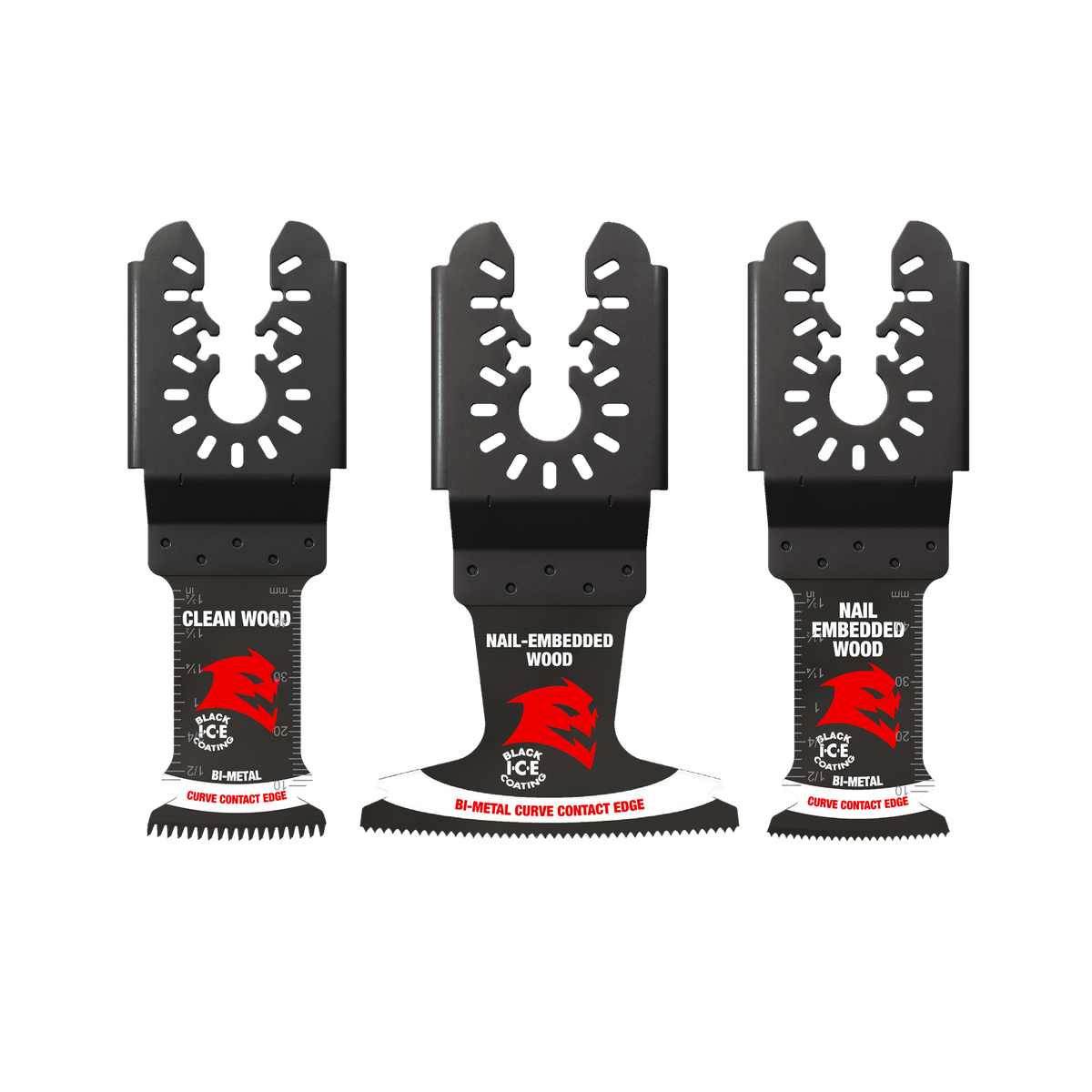 Diablo DOU3BVS Demo Demon™ Universal Fit Bi-Metal Oscillating Blade Set (3-pc )
