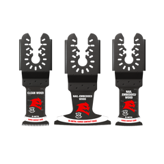 Diablo DOU3BVS Demo Demon™ Universal Fit Bi-Metal Oscillating Blade Set (3-pc )