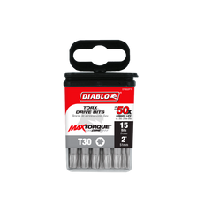 Diablo DT302P15 2" #30 Torx Drive Bits (15-Pack)