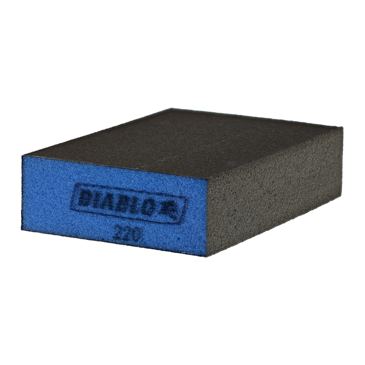 Diablo DFBBLOCMFN01G 4" x 2-1/2" x 1" 220-Grit Flat Edge Sanding Sponge