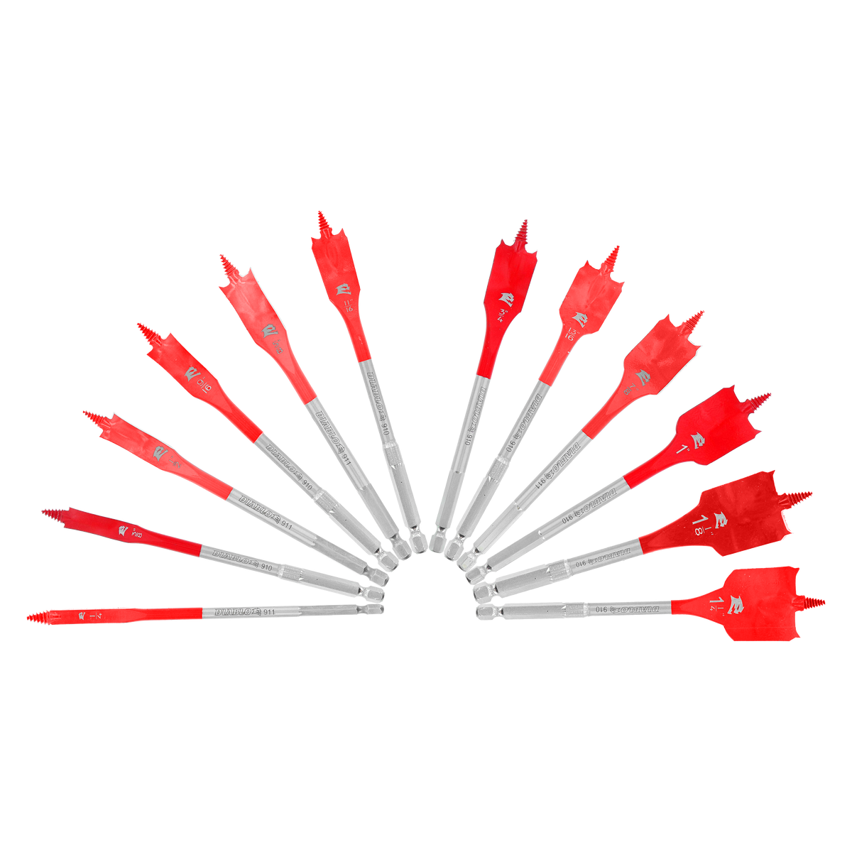 Diablo DSP2950-S12 12 pc Spade Bit Set (12-Piece)