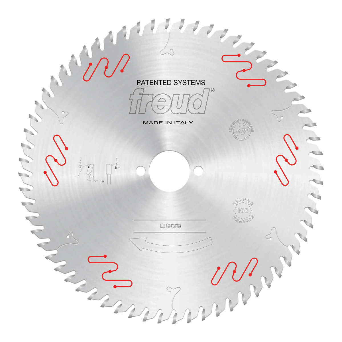 Freud LU2C09 220mm Carbide Tipped Blade for Crosscutting