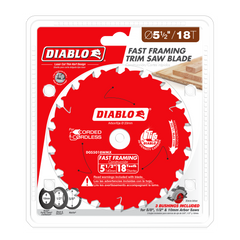 Diablo D055018WMX 5-1/2" x 18-Teeth Fast Framing Saw Blade for Wood