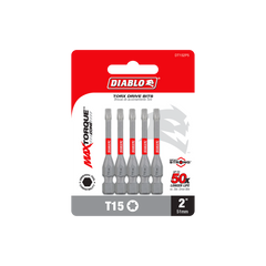 Diablo DT152P5 2" #15 Torx Drive Bits (5-Pack)