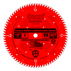 Freud LU98R010 10" Single Sided Laminate/Melamine Blade