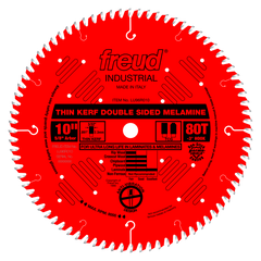 Freud LU96R010 10" Thin Kerf Double Sided Laminate/Melamine