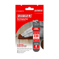 Diablo DCP060VFNN02G 320-Grit Final Stripping Pads (2-Pack)