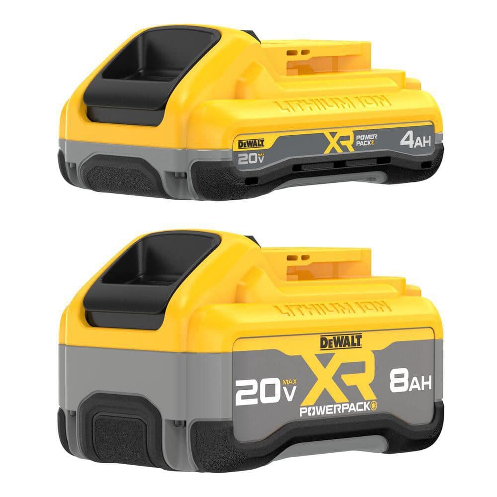DeWalt DCB248-2 20V MAX XR Powerpack 4.0 Ah and 8.0 Ah Battery Packs - image 10