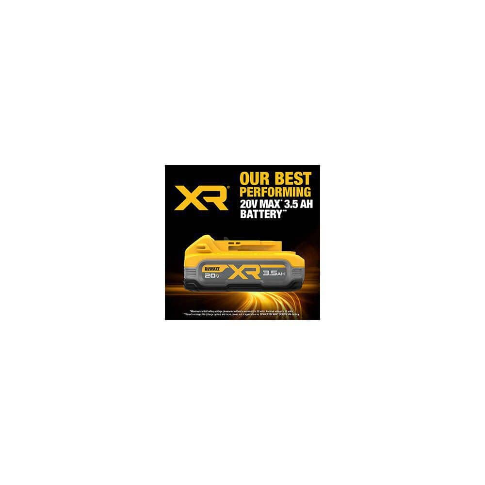 DeWalt DCBP334-4 20V MAX XR Powerstack Lithium-Ion 3.5 Ah and 1.7 Ah Battery Packs (4-Pack) - image 5