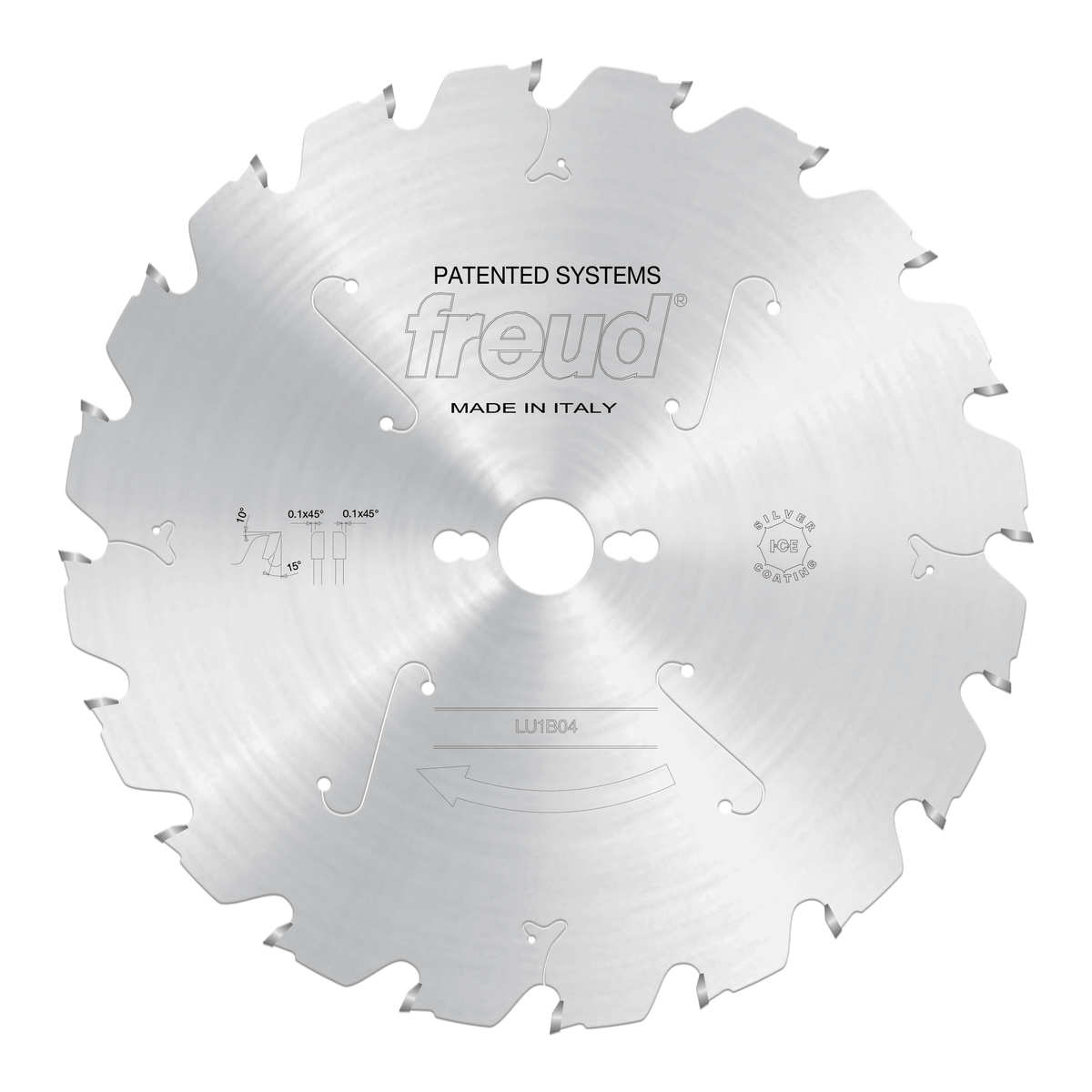 Freud LU1B04 350mm Carbide Tipped Blade for Ripping & Crosscutting