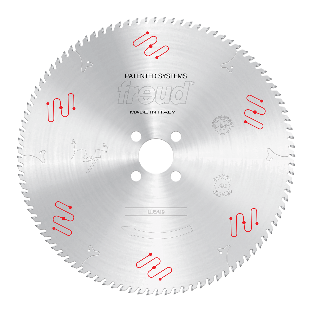 Freud LU5A19 400mm Medium to Thick Aluminum & Non-Ferrous Blades with Mechanical Clamping