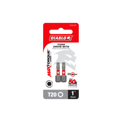 Diablo DT201P2 1" #20 Torx Drive Bits (2-Pack)