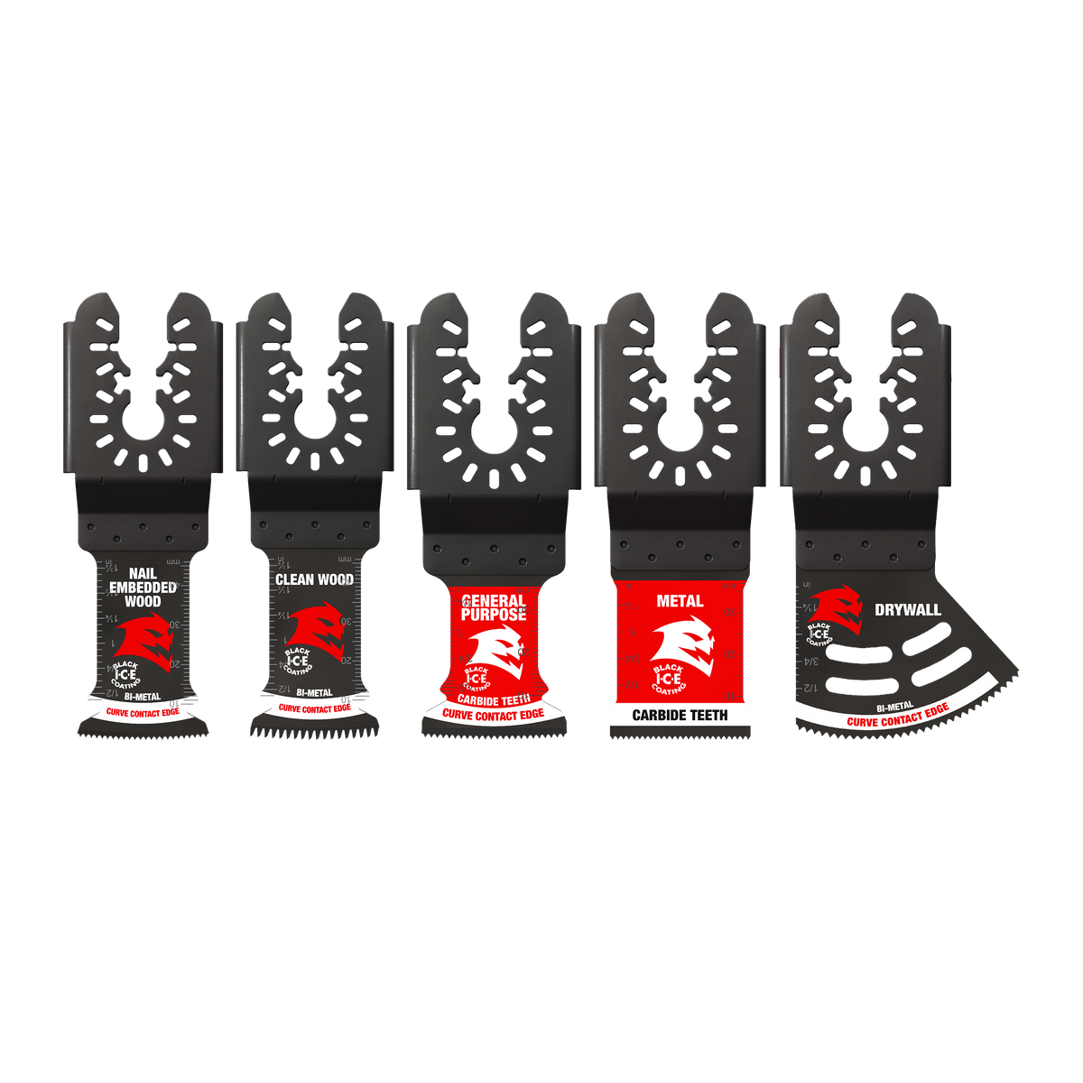 Diablo DOU5S 5 pc Universal Fit General Purpose Oscillating Blade Set (5-Piece)