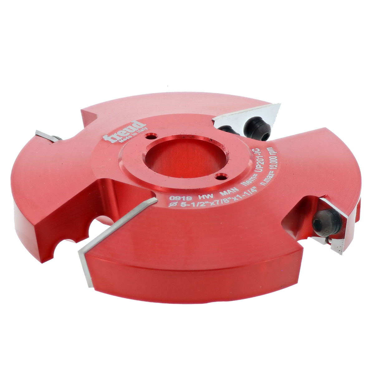 Freud UP201-IC 5-1/2" x 5/8" x 1-1/4" 2+2 Advanced Cutter Design For 5/8" Stock