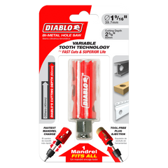 Diablo DHS1563 1-9/16" Bi-Metal Hole Saw