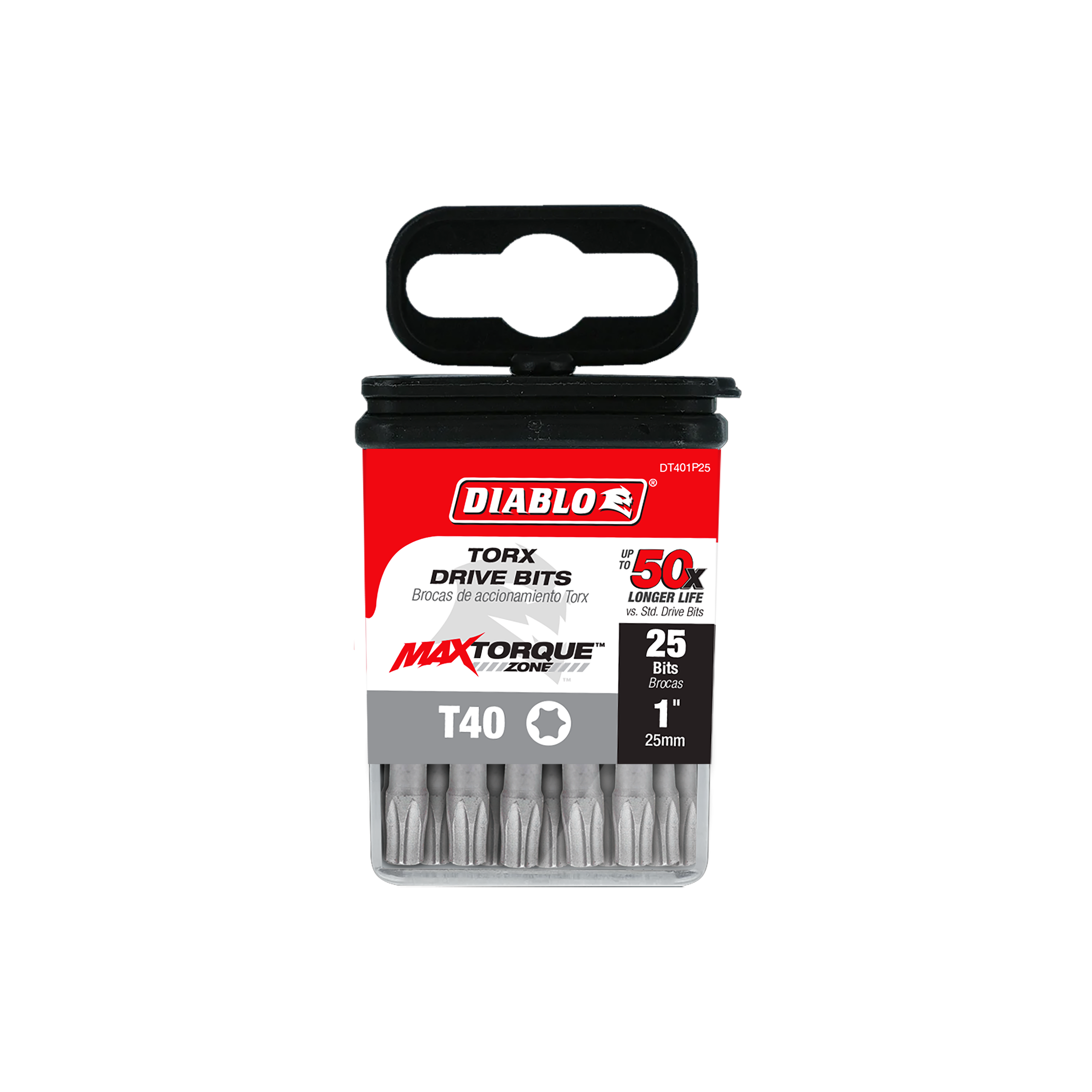 Diablo DT401P25 1" #40 Torx Drive Bits (25-Pack)