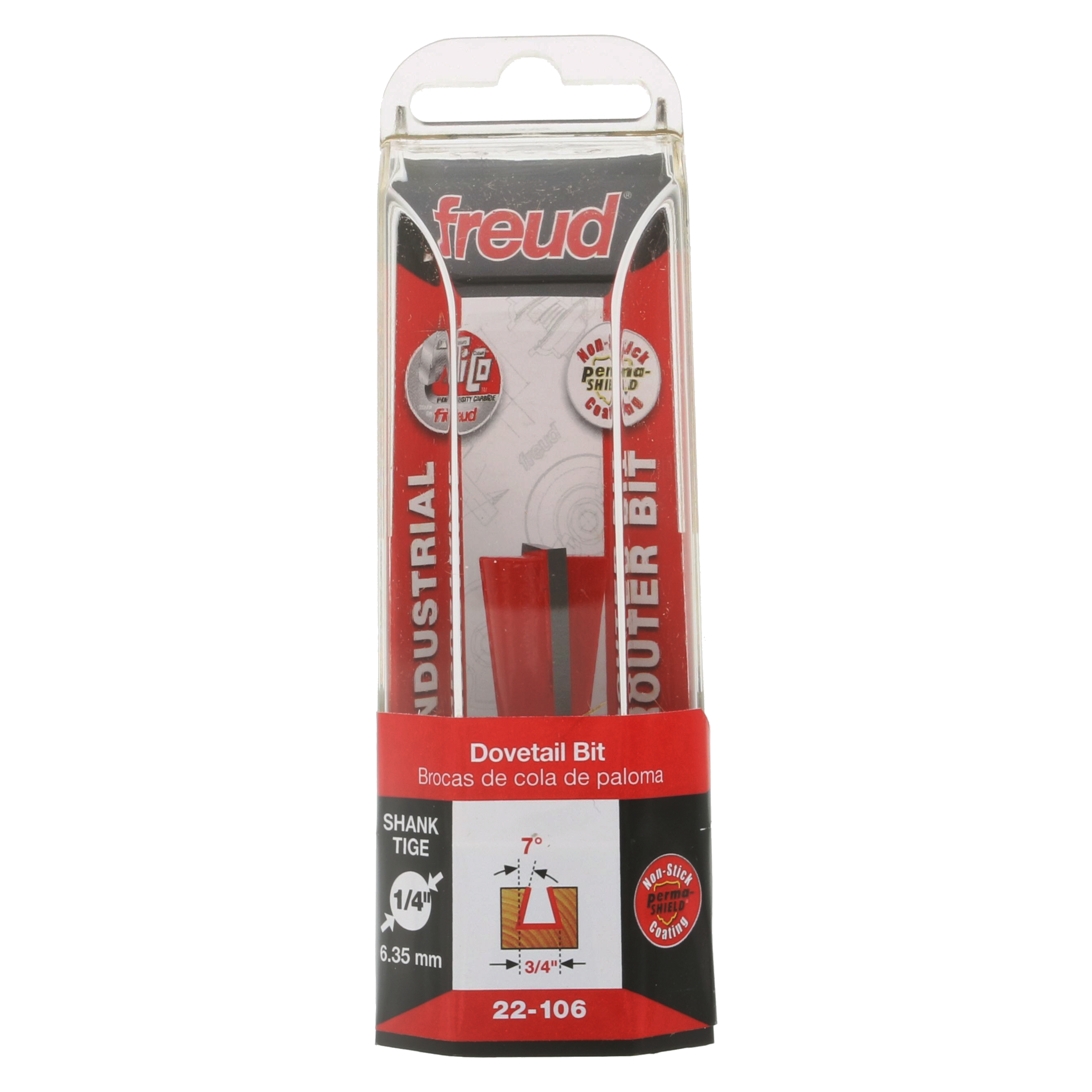 Freud 22-106 3/4" (Dia.) Dovetail Bit