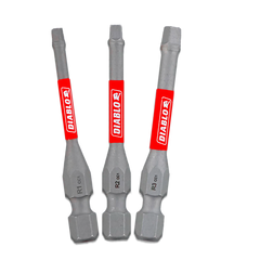 Diablo DSQV2-S3 2" Square Drive Bit Assorted Pack (3-Piece)