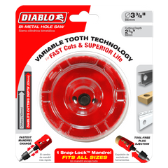 Diablo DHS3375 3-3/8" Bi-Metal Hole Saw