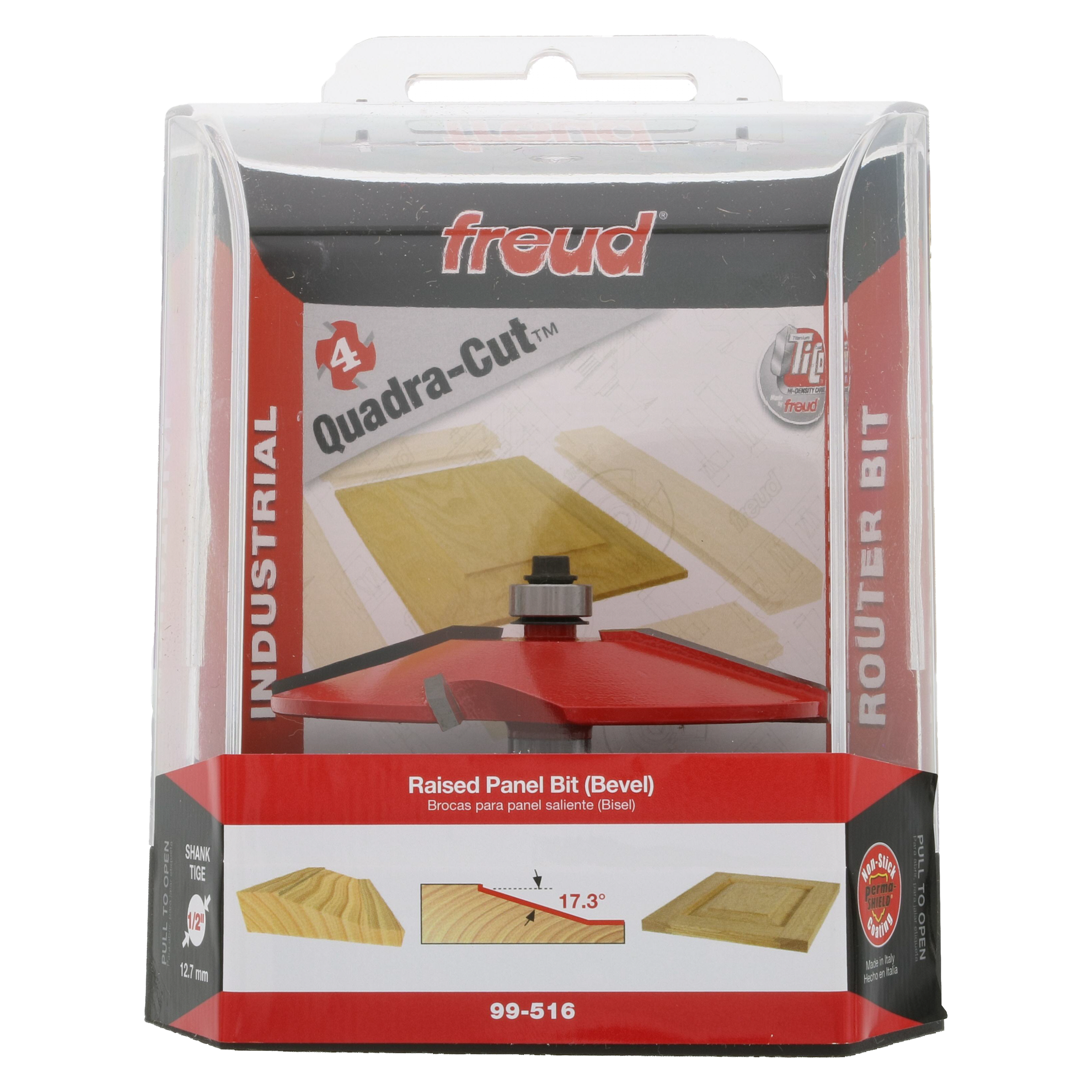 Freud 99-516 3-1/2" (Dia.) Raised Panel Bit (Quadra-Cut)