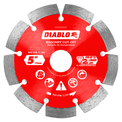 Diablo DMADS0500 5" Diamond Segmented Masonry Cut-Off Blade