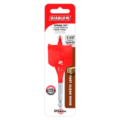 Diablo DSP1090 1-1/2" x 4" Spade Bit for Wood