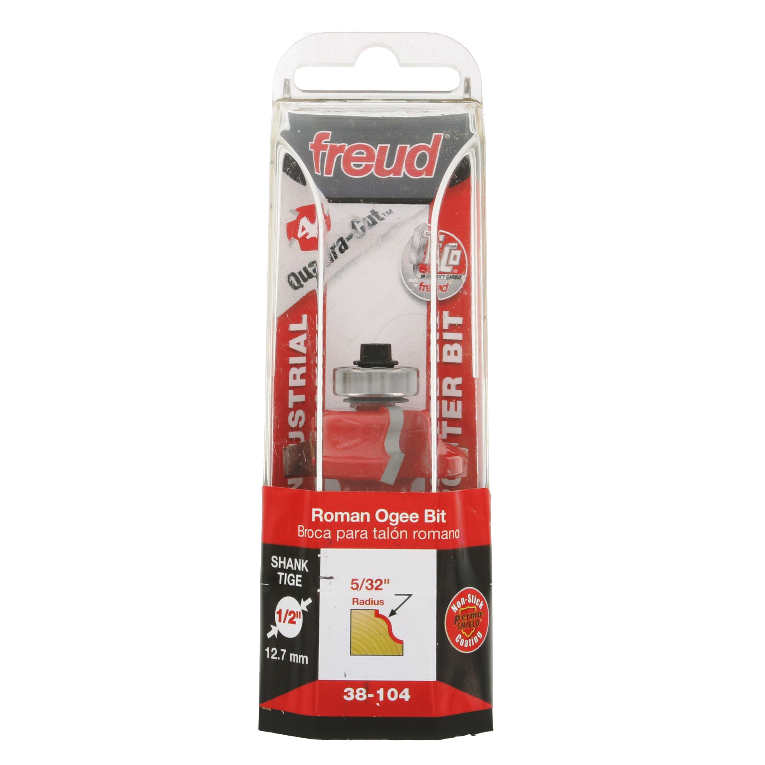 Freud 38-104 1-5/16" (Dia.) Roman Ogee Bit (Quadra-Cut)